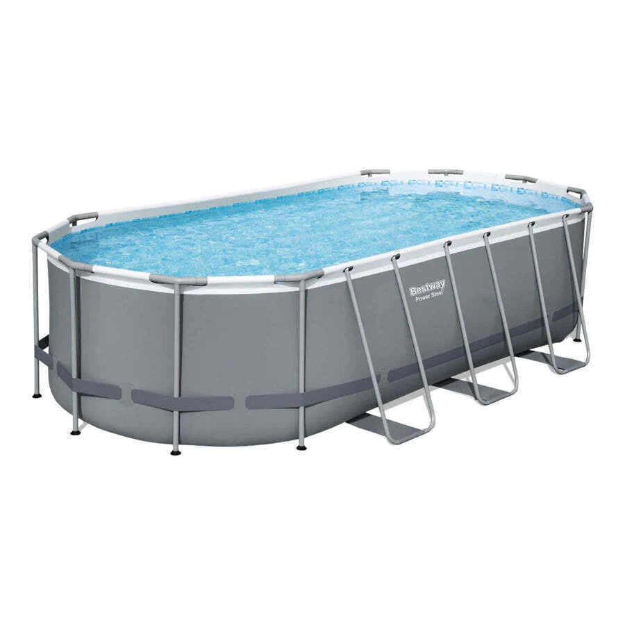 Piscina Bestway Ovalada Filtro + Accesorios 5.49X2.74X1.22M